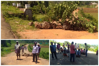 tribal agitation in vizag agency