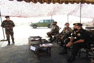 Army Chief General MM Narvane news, MM Narvane visit news