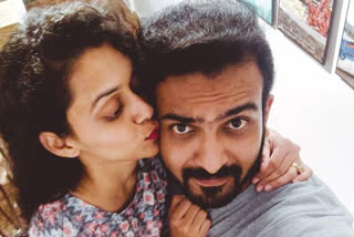 Amruta Rammurthy celebrating wedding anniversary