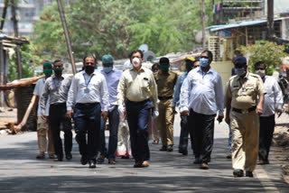 deepak mhaisekar taking review in containment zone