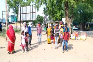 migrant labour in jharkhand, Rajasthani migrants return home