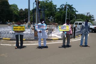 protest in vijayapura