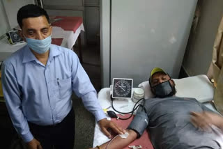 bilaspur blood donation in lockdown