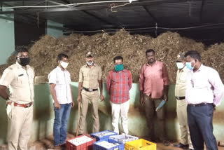 Alcohol trafficking to other states: raid by excise officials
