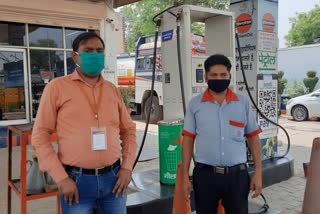 80% reduction in sales at petrol pump in ghaziabad muradnagar