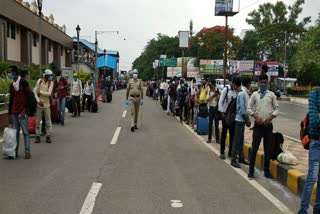 Rajdhani Express departed from ranchi to new delhi