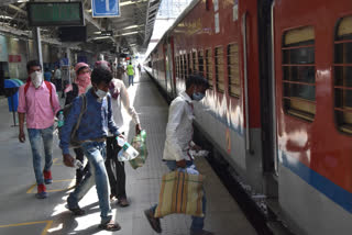 Trains from Gurugram to Bihar for 1200 migrant laborers