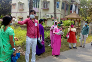 monitors home quarantine east medinipur