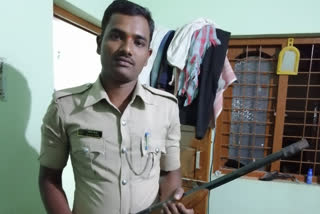 A constable died in road accident