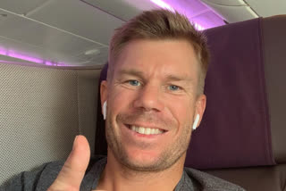 david warner posted a workout video on instagram