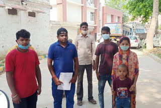 Fraud of migrant laborers in Gurugram