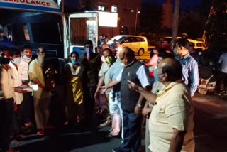 MP Dr.Umesh Jadhav helped transport a woman's body from Bangalore to Kalaburagi