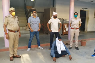 alwar news  अलवर न्यूज़  अरावली विहार थाना न्यूज  Aravali Vihar Police Station