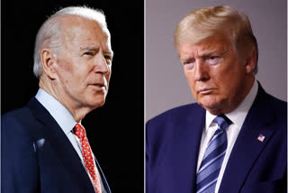 Donald Trump and Joe Biden