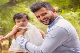 indian cricketer suresh raina daughter gracia yoga photos goes viral