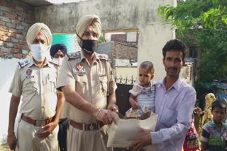 birthday of one year Girl in Slums area