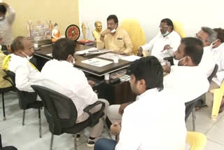 tdp leaders try to visit ava lands in kakinada