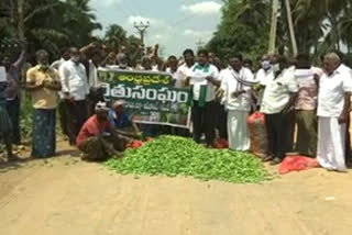 farmers protest