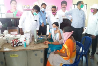 health camp for sanitation employees in illandhu