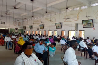 MLA Ramdas Soren holds a meeting in Jamshedpur