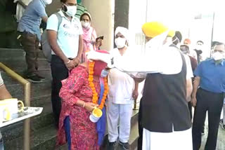 corona patients discharge from amritsar