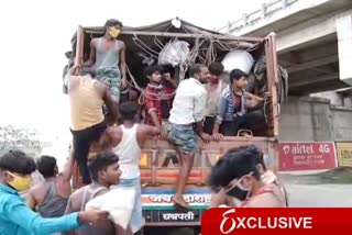 Migrant laborers told pain from ETV bharat in ranchi