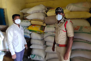 Possession of illegally stored ration rice