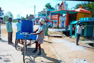 grurugupalli center declared red zone at viziangaram dst