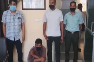 one accused arrested for robbing a car in palwal