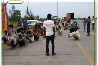 helping--laborers-and-helpless-people in bilaspur