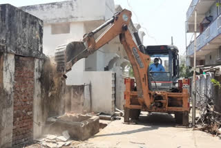 Anti-encroachment campaign even during lockdown