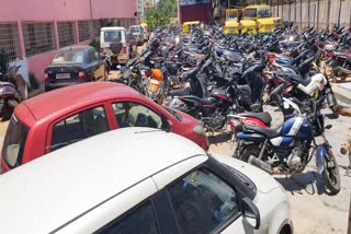 no proper documents for police seized bikes at Bangalore