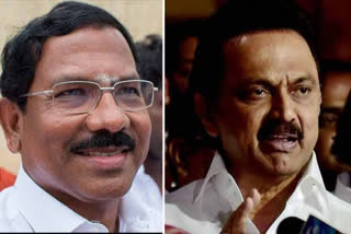 minister pandiyarajan slams dmk leader stalin