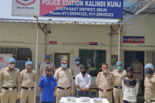 kalindi kunj police solved robbery case