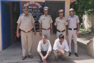 two accused arrested in liquor theft case in palwal