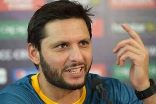 Former Pakistan captain Shahid Afridi