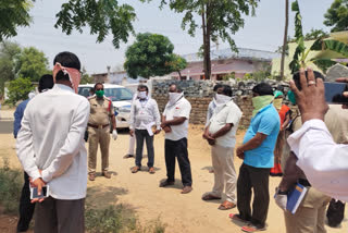 Corona in Yadadri district .. Two of the migrant workers are positive