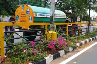 Tumkur Indian Agricultural Society free water for tree