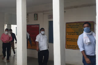 SDM inspects Kovid Care Center in raisen