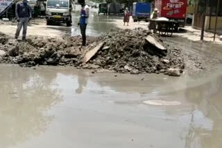 vadodara pani line leak