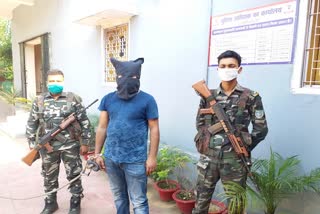 Criminal Abhishek Pandey arrested in hazaribag