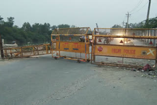 Barricades removed from Najafgarh Nala Road