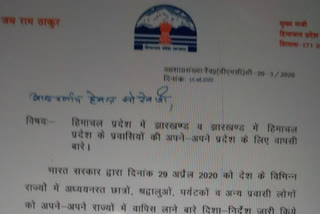 himachal pradesh cm jayram thakur writes letter to hemant soren