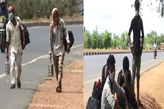 Migrant workers Problems on Gudur National Highway