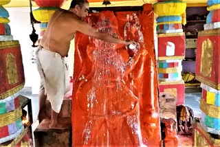 hanuman-jayanthi-celebrations-in-lock-down-at-peddapalli