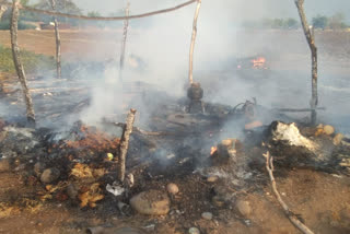 gas cylinder blast in datada village hingoli