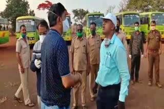 A riot between two officials