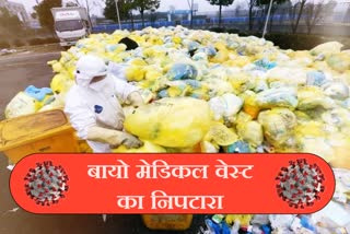 Know how settlement of bio-medical waste occurs in quarantine center