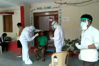 Quarantine was done to 19 people who came in contact with Corona positive in Betul