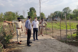 Collector and SP inspects cantonment areas